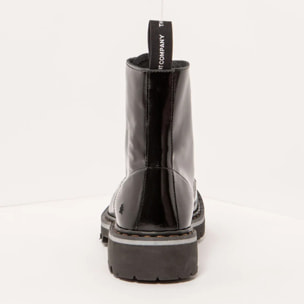 Botines 1166 NAPPA SHINNY BLACK / MARINA color Black