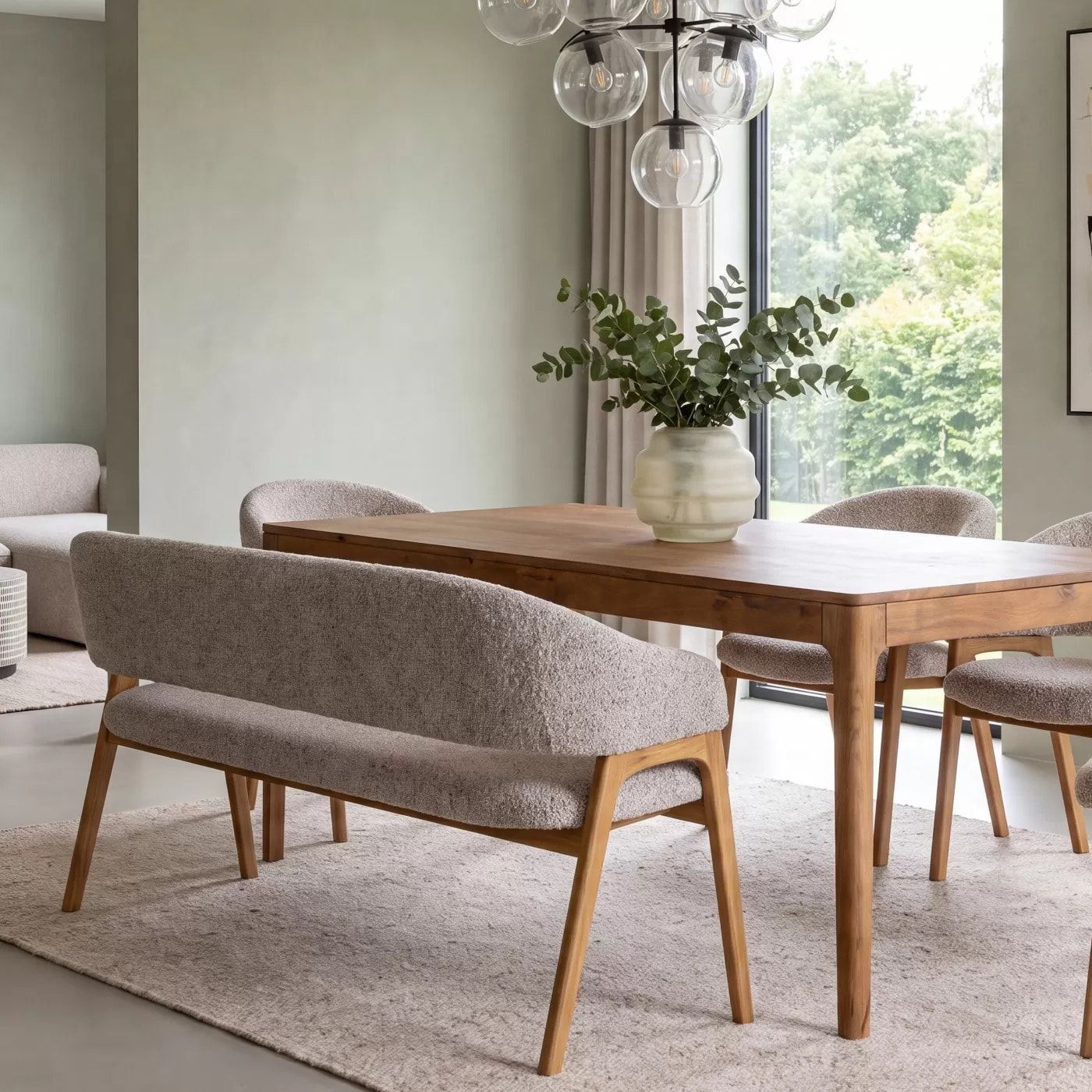 Banquette August grise Kare Design