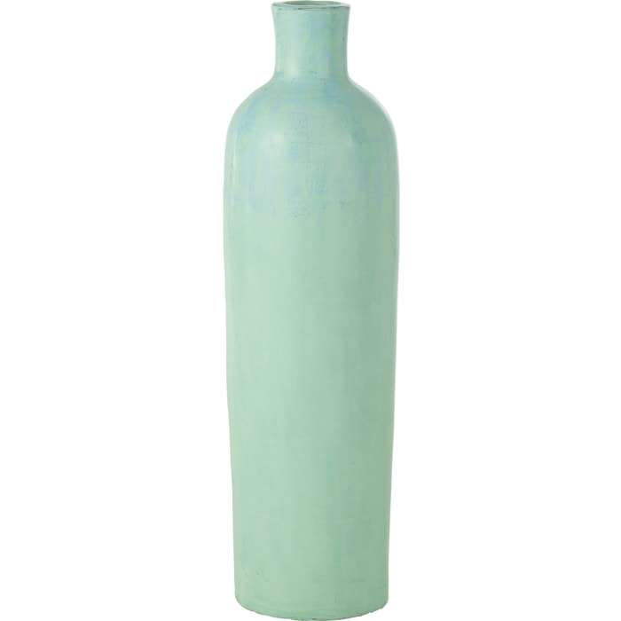 J-Line Vase Justine Terracotta Bleu Medium