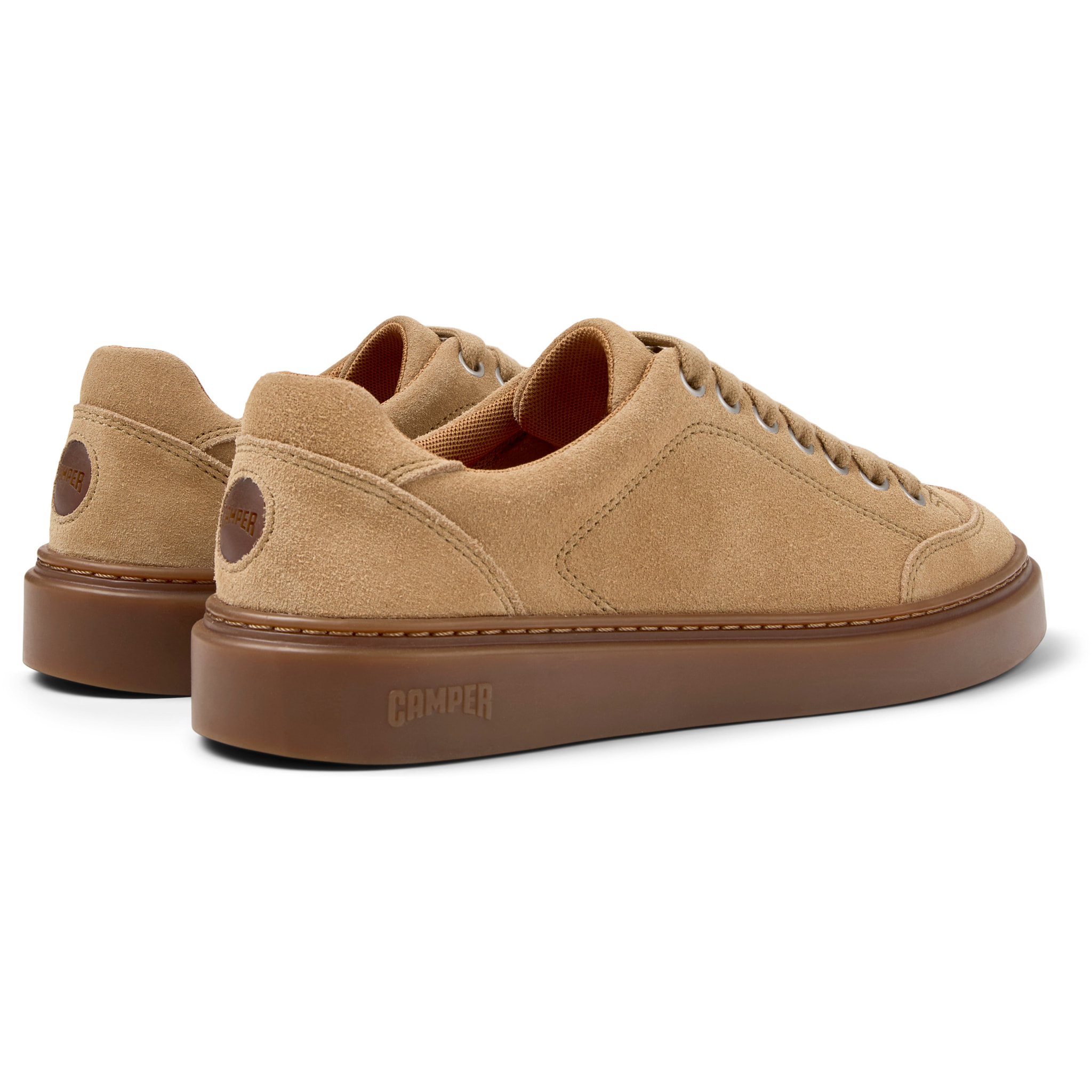 Sneakers - CAMPER Runner Twentyfive - Marrone - Pelle scamosciata