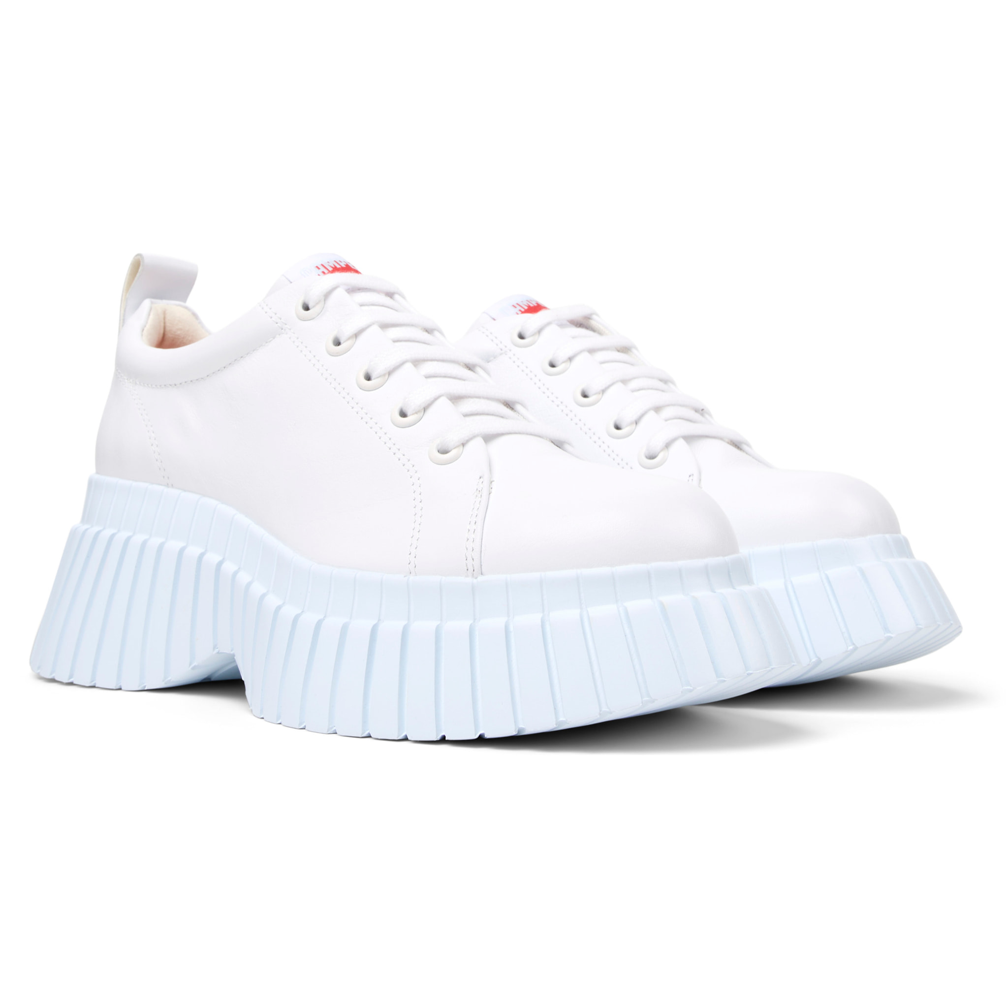 Zapatos de cordones - CAMPER Pix BCN - Blanco - Cuero liso