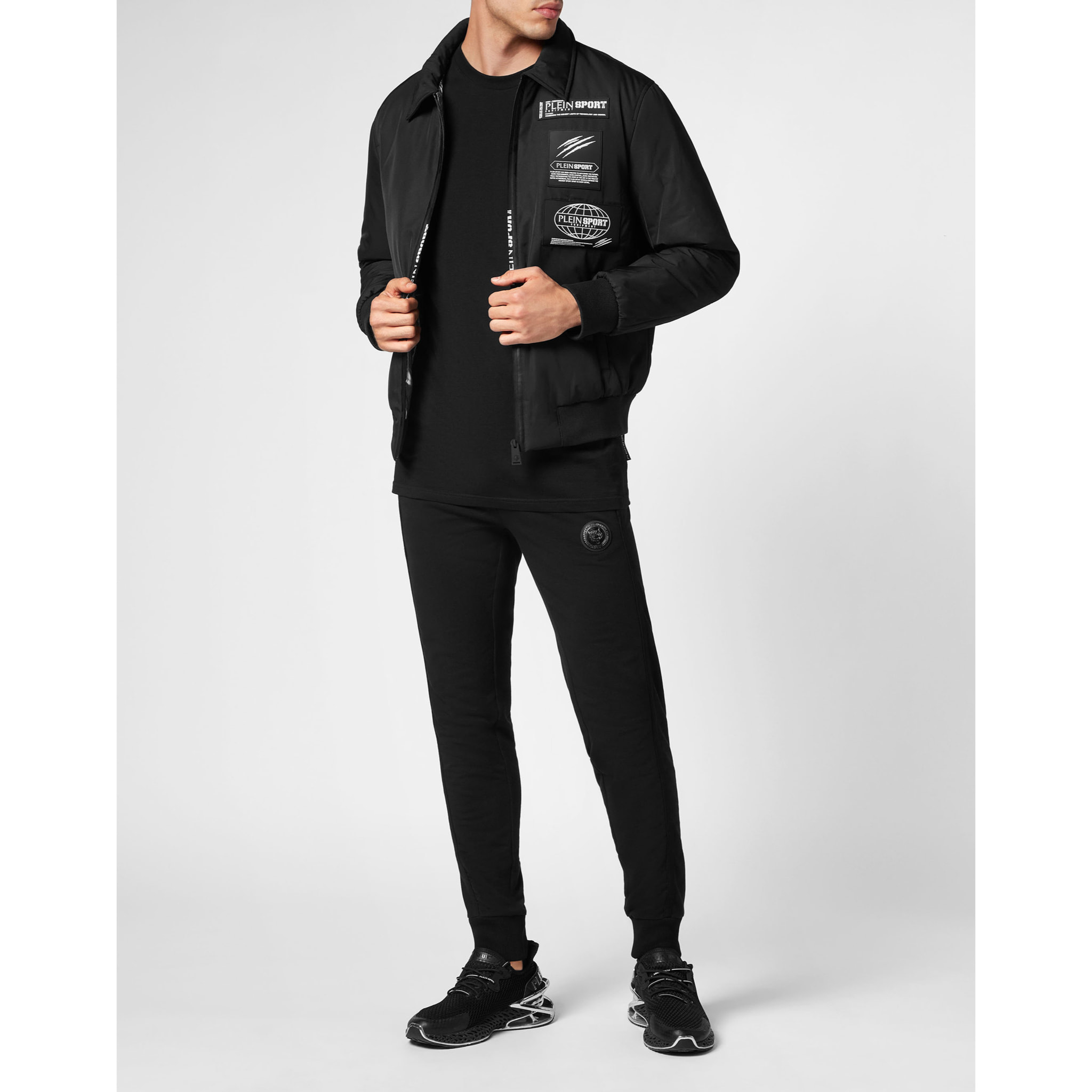 PLEIN SPORT Bomber GLOBAL EXPRESS EDITION