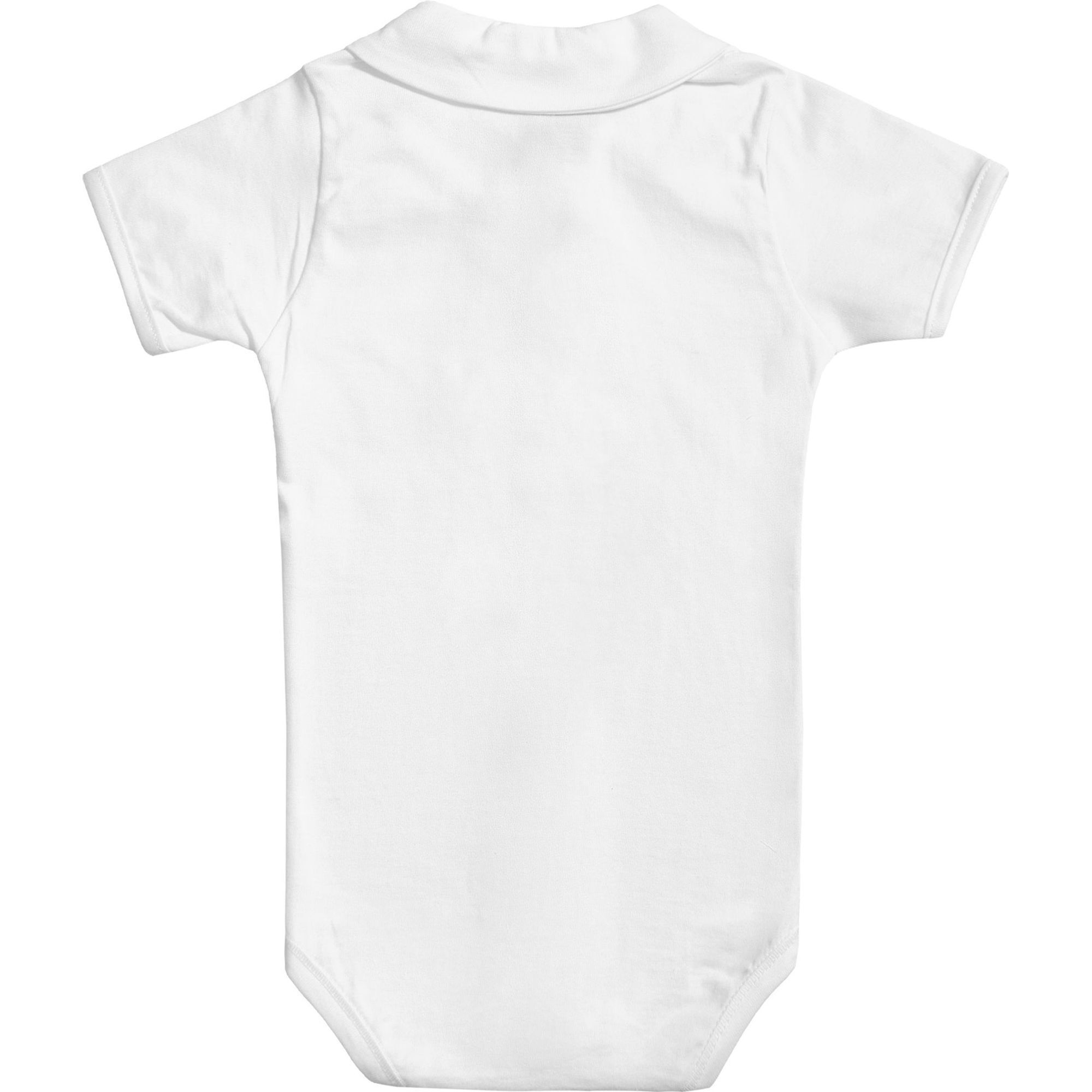 Body bebé manga corta cuello pico