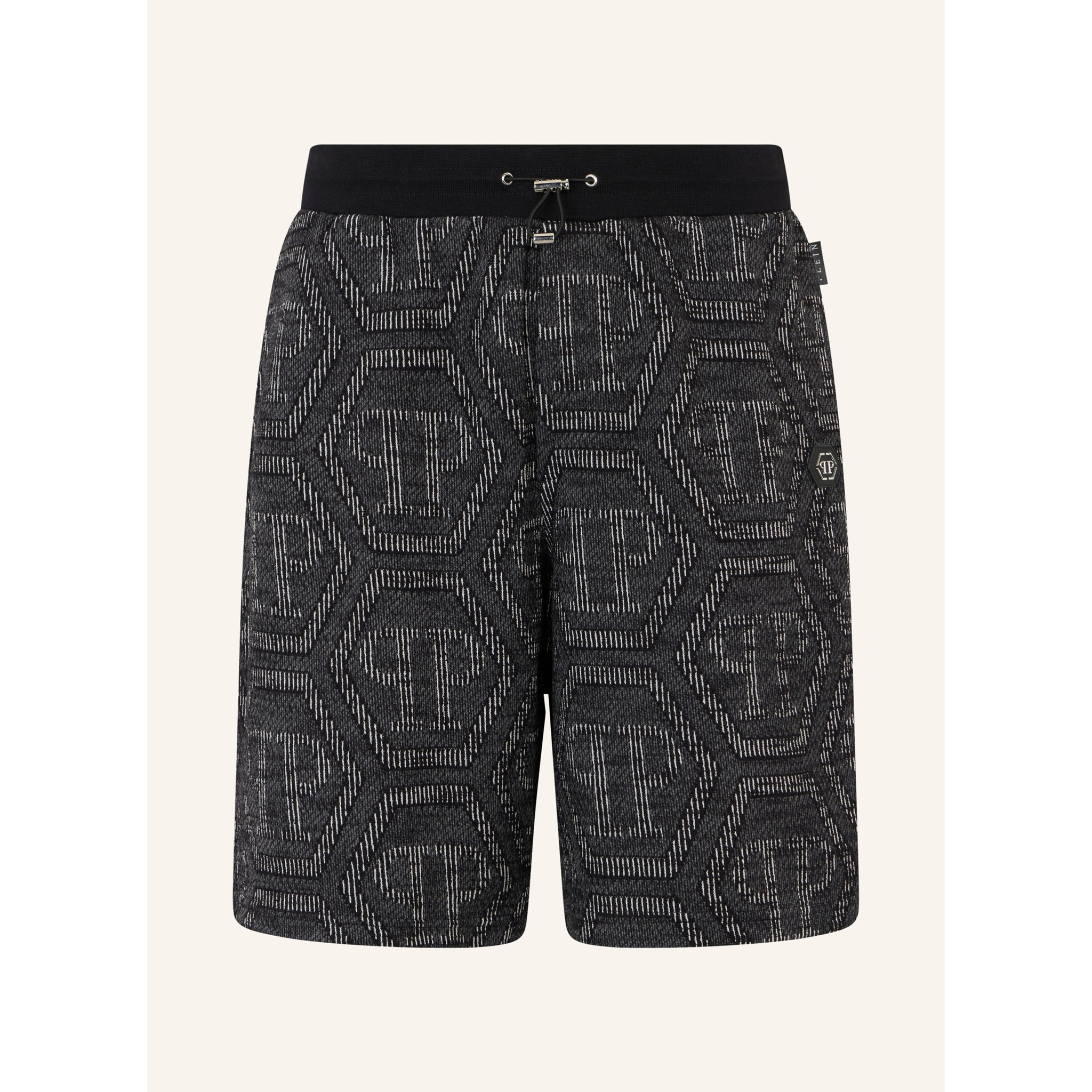 PHILIPP PLEIN Jacquard Shorts Monogram