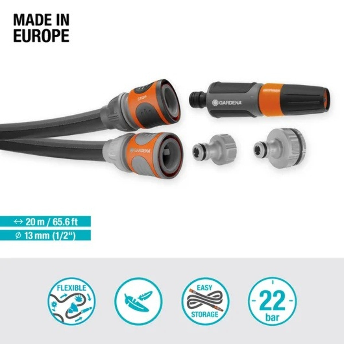 Kit tuyau Liano Life - 20 m - GARDENA - 18450-20