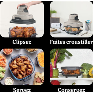 Friteuse sans huile NINJA CRISPi 4-in-1 Beige FN101EUST