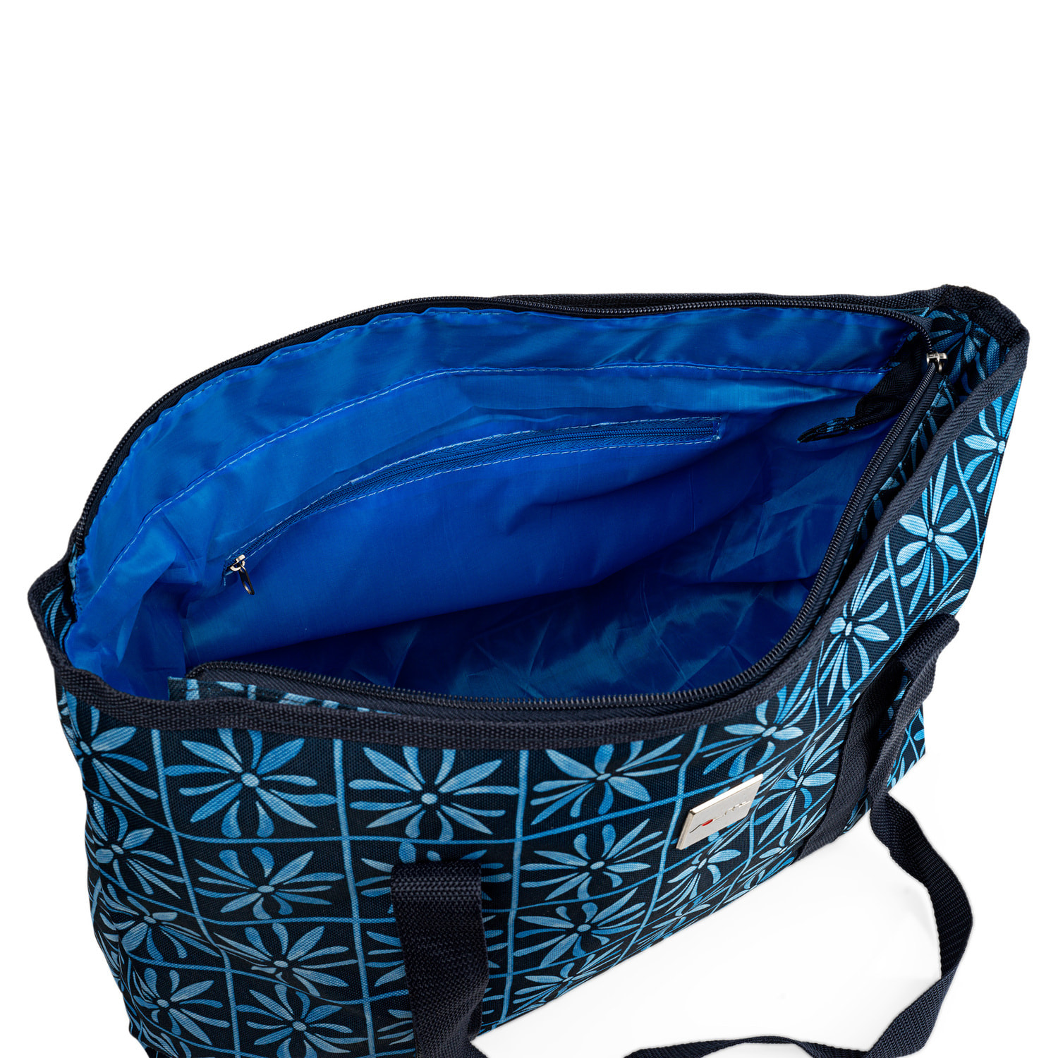 Bolso Shopper-Tote Itaca Solite Azul Marino