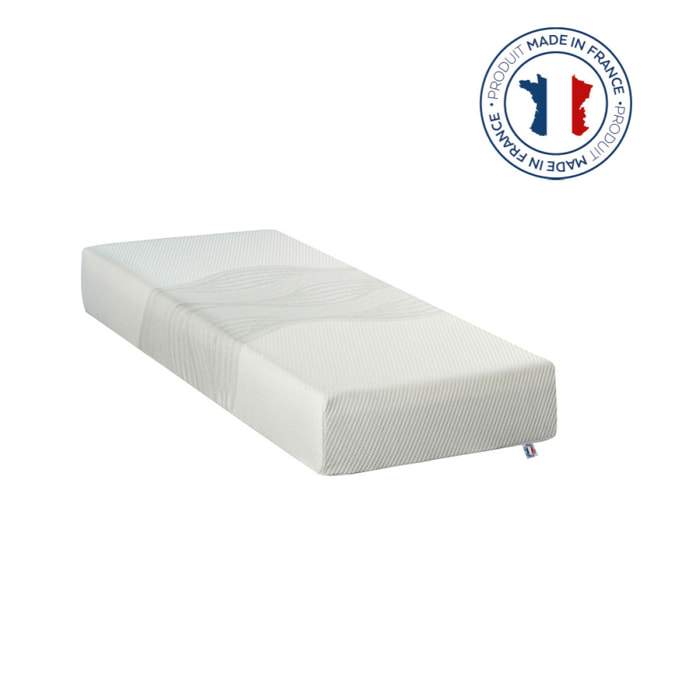 Ensemble Matelas Sensitive avec sommier en bois