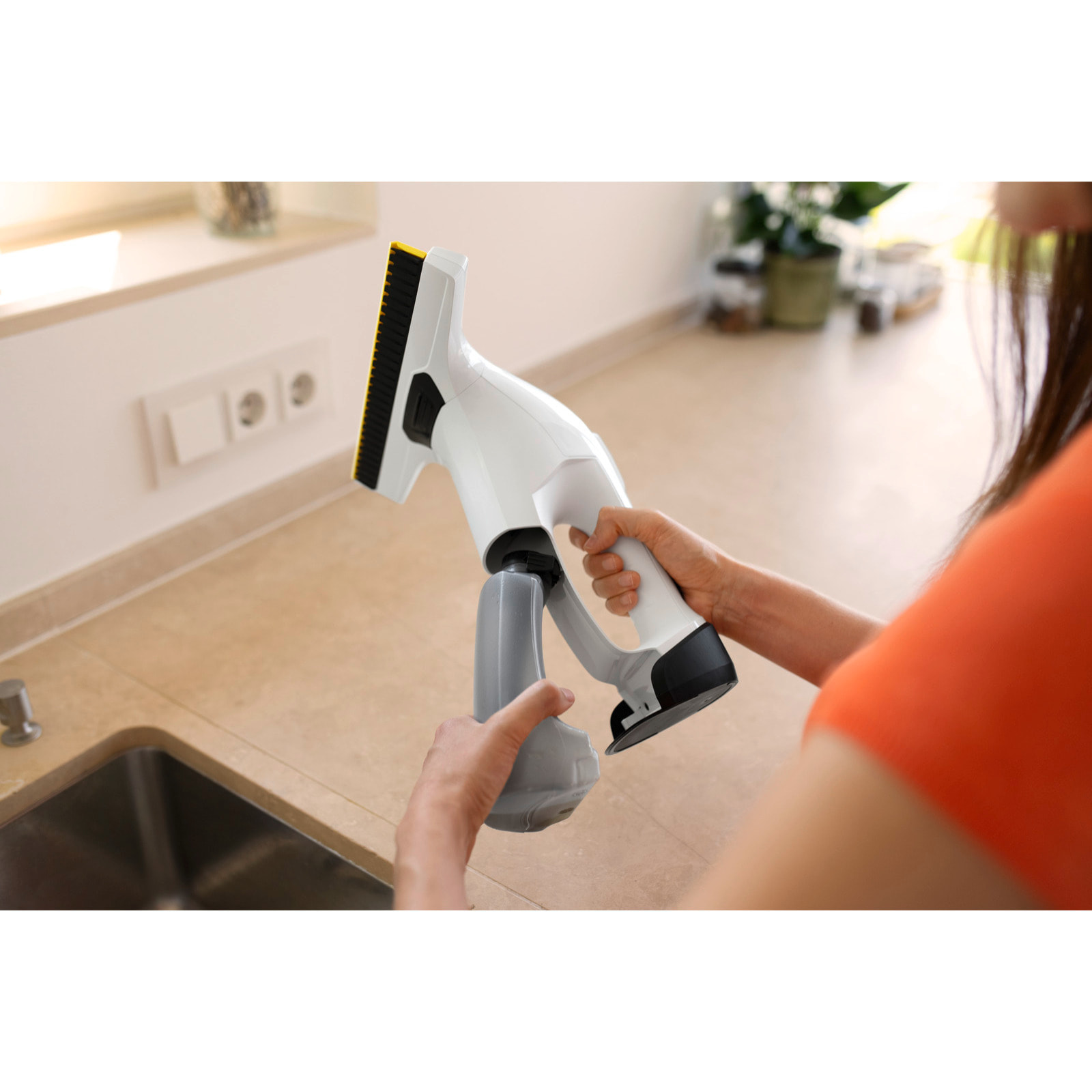 Nettoyeur de vitres KARCHER WV 5 Ultra Care - Chargeur USB-C