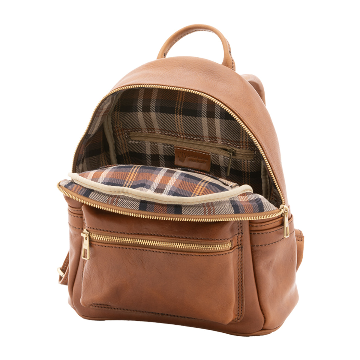 Zaino  unisex In Vera pelle Made in Italy 23x29x13 cm