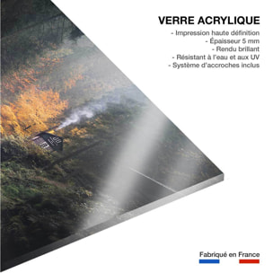 Tableau Vallée suisse en Automne Tableau plexiglas