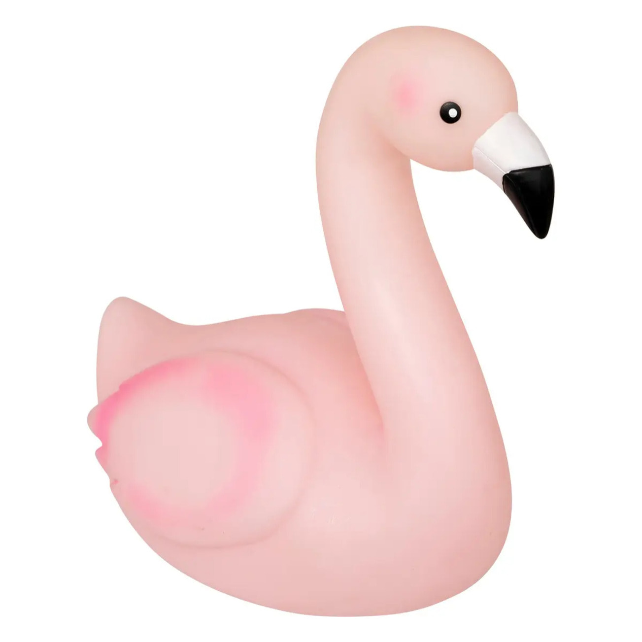 Veilleuse enfant à pile flamant rose "Amel" rose H14,5cm