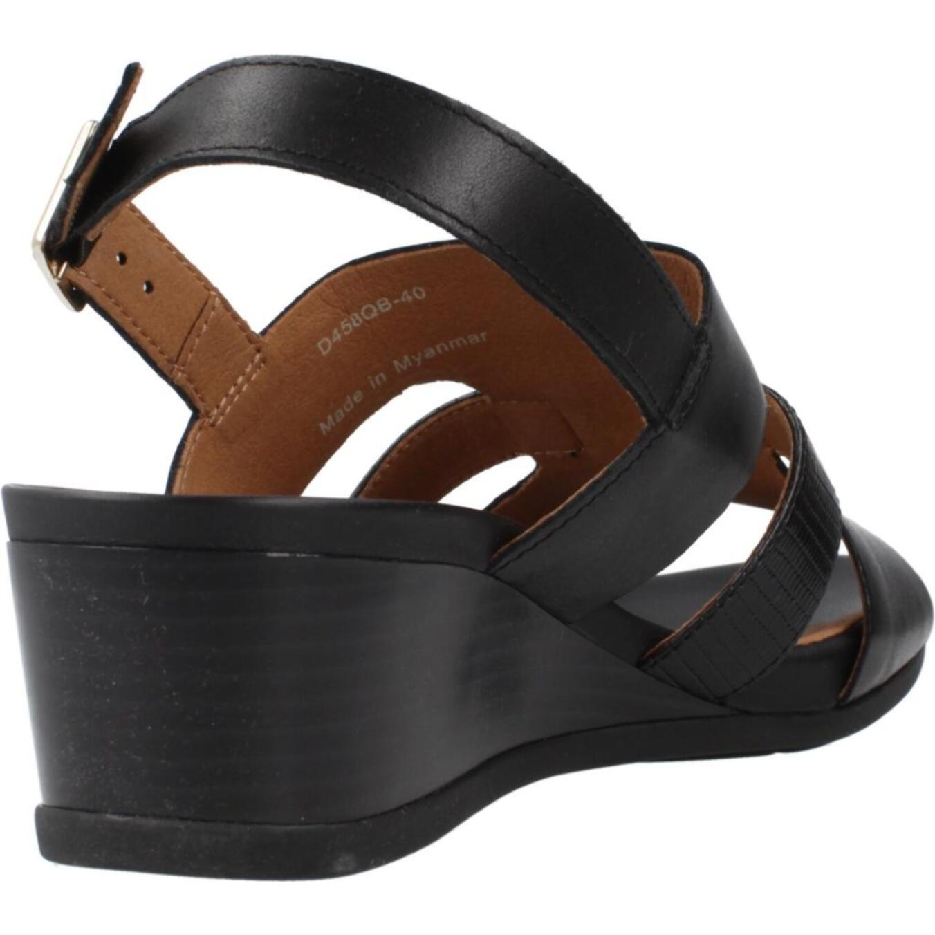 Sandalias Mujer de la marca GEOX  modelo D MARYKARMEN NEGRO