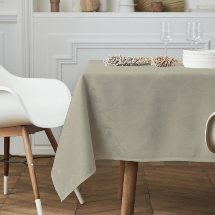 Nappe damassé LISERON