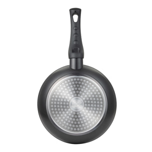 Sartén en aluminio forjado color negro