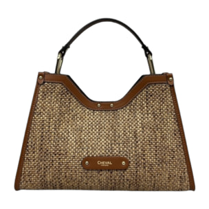 Bolso de mano Cheval Firenze Capri Mini Camel