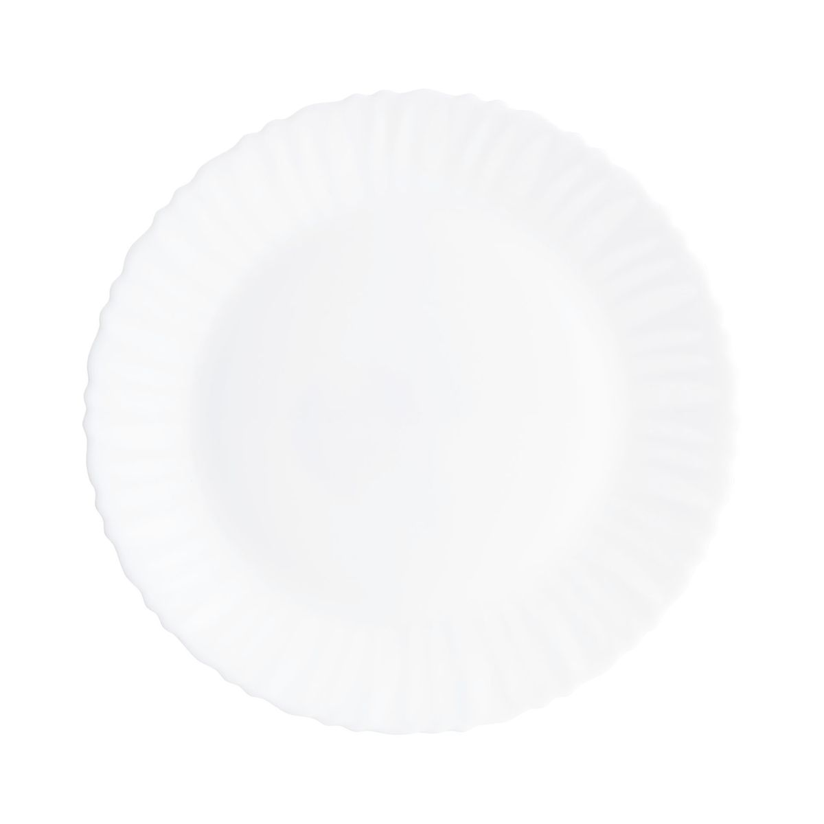 Plat blanc 30 cm Feston - Luminarc