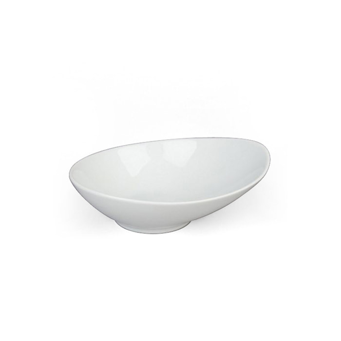 Sven Blanc - Assiette creuse 20 cm (lot de 6)