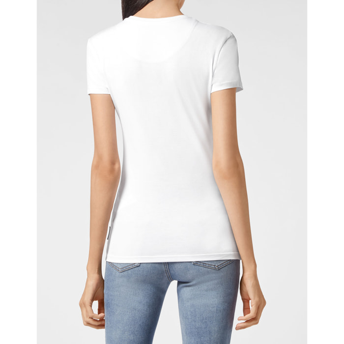 PHILIPP PLEIN Camiseta de cuello redondo SKULL
