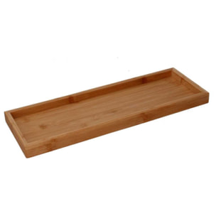 Vassoio in bambù naturale rettangolare cm40x14h2,5