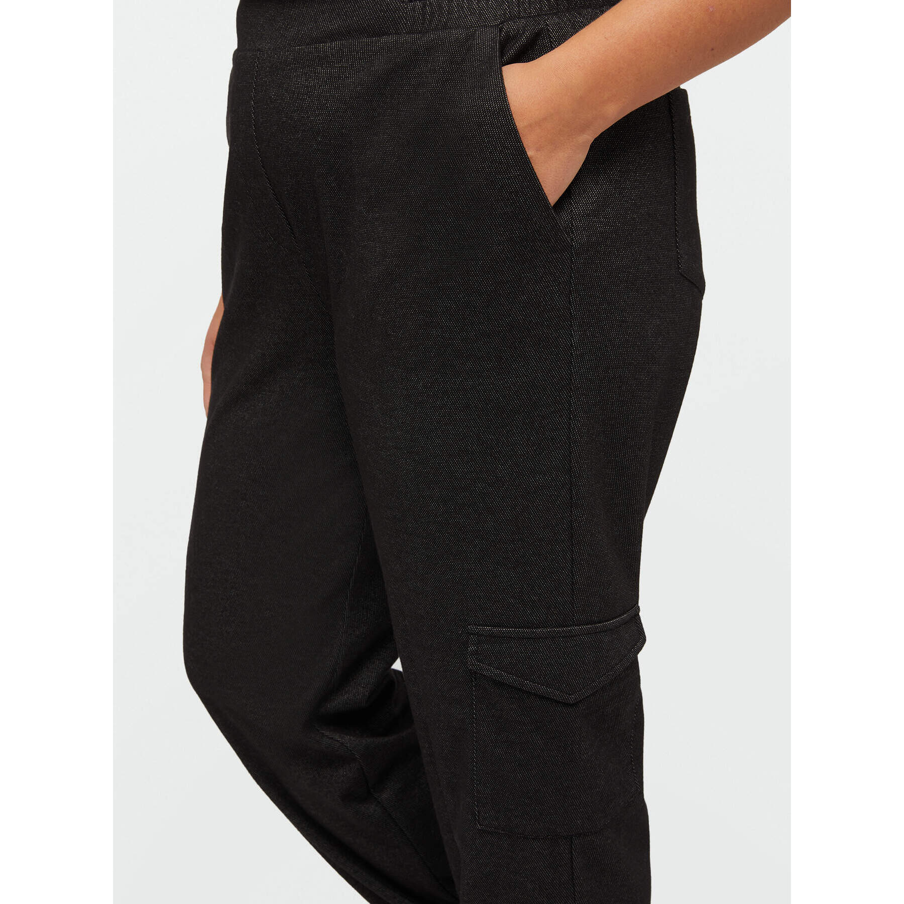 Fiorella Rubino - Pantaloni joggers cargo - Nero