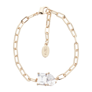Bracciale U.S. Polo Assn. In metallo placcato oro