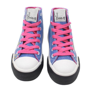 Sneakers alte Primavera Estate Charlotte M Denim Lei Charlotte M Denim