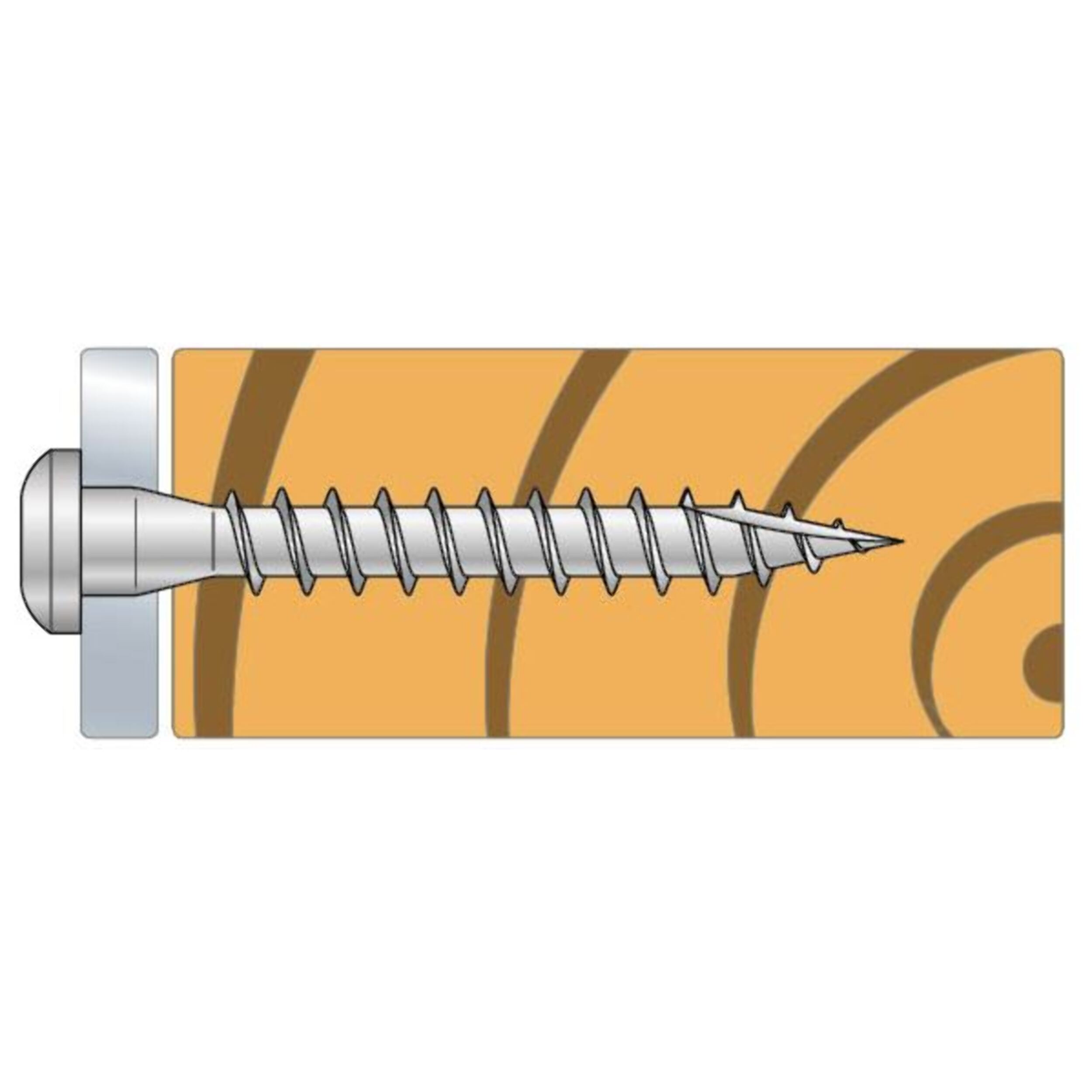 Vis pour équerres et connecteurs- CSA5.0X40 - SIMPSON