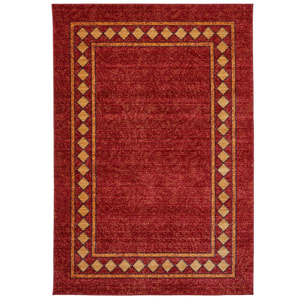 Tapis salon et chambre tissé motif simple PUMI