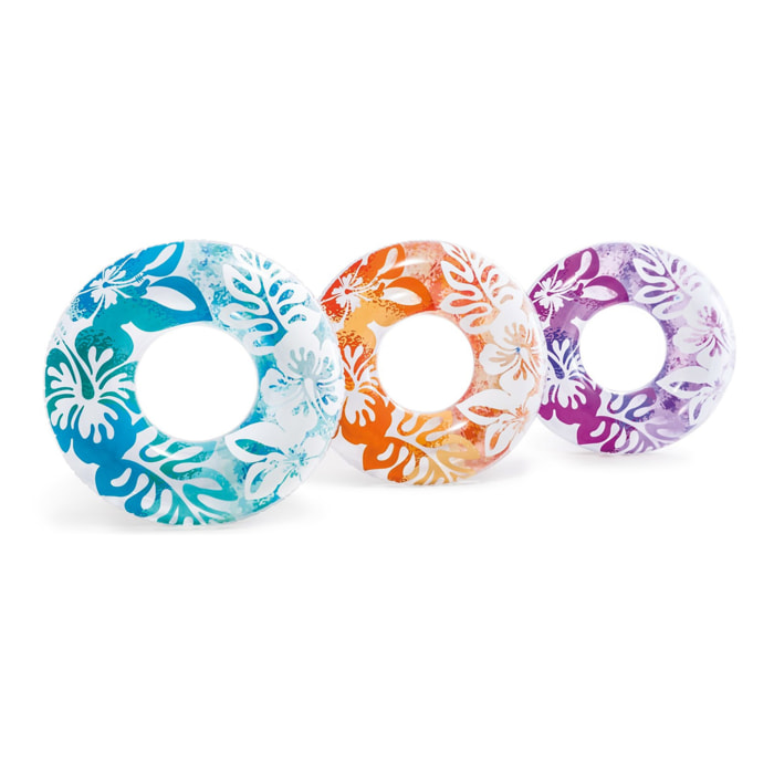 Intex Salvagente Fantasia Palme, Colori Assortiti, 91 cm