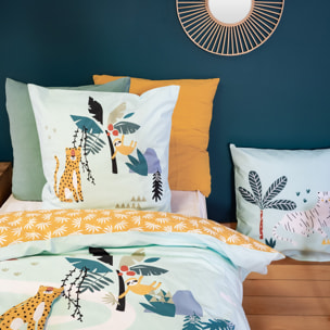 Parure de lit enfant 100% coton - jugle mania