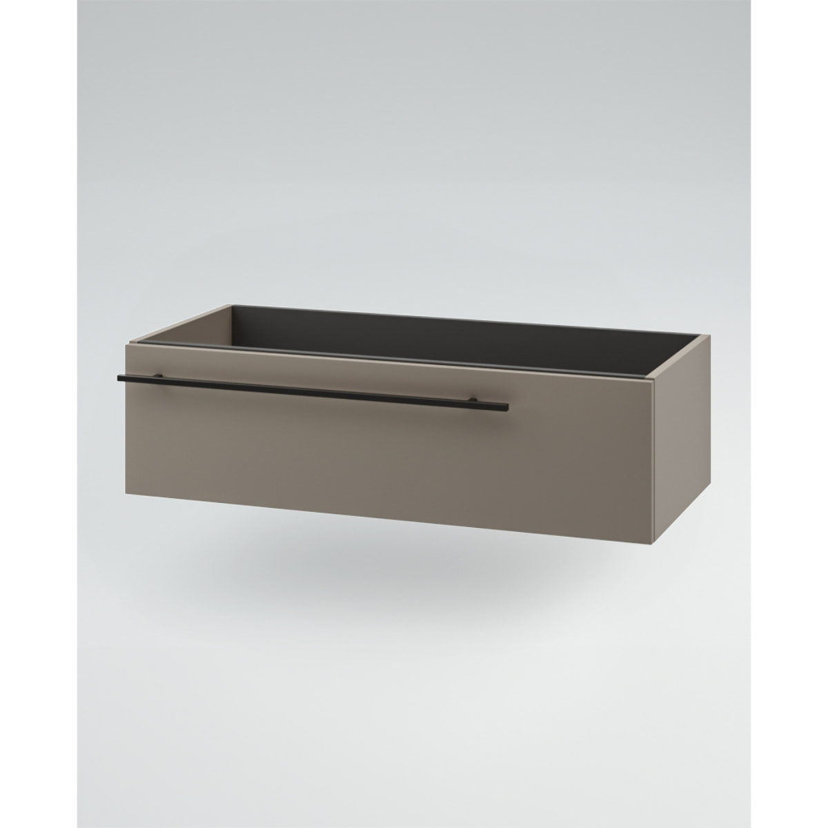 MOBILE DA BAGNO RIFLESSO 140 PORO NOCE E TORTORA MILANO - 9 PEZZI