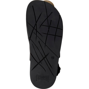 Sandalias - CAMPER Lluc Sandal - Negro - Cuero liso