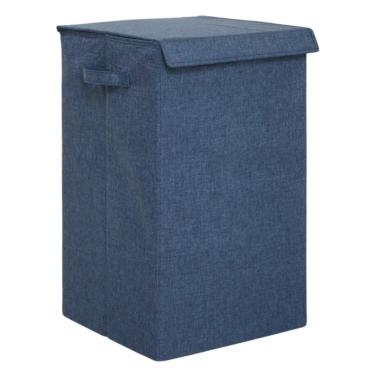 Corbeille à linge Colorama rectangulaire pliable 74L bleu