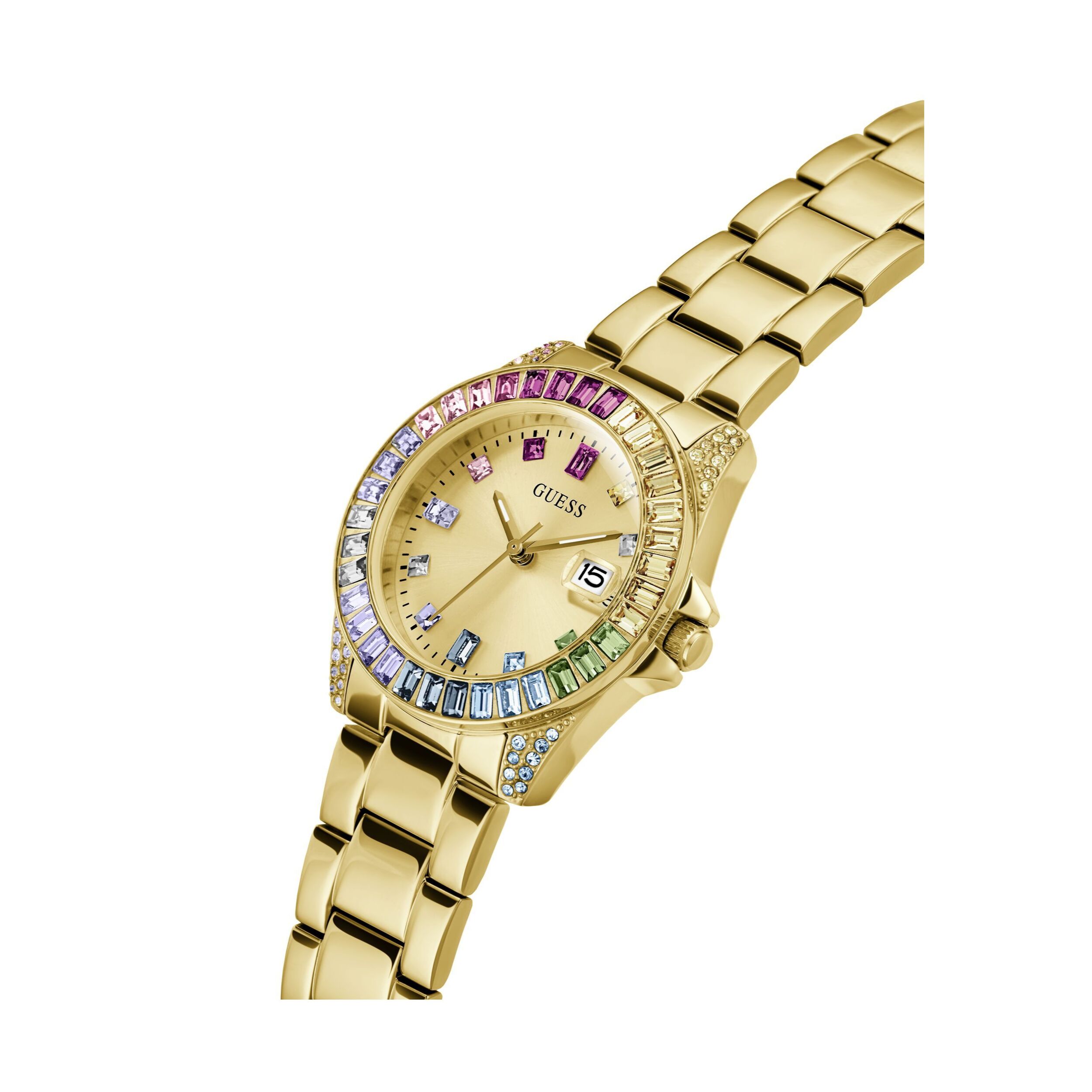 Guess Orologio Analogico Al Quarzo Gd Opaline
