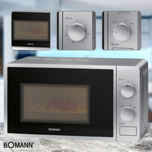 Four micro-onde 20L 1150W Bomann MW6014CB-silver