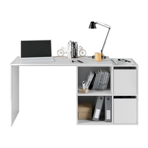 Mesa de escritorio multiposición Adapta Blanco Artik (Blanco Mate)