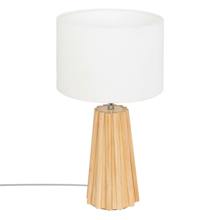 Lampe à poser "Adon" beige H53cm