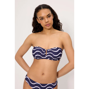 Top bikini bandeau