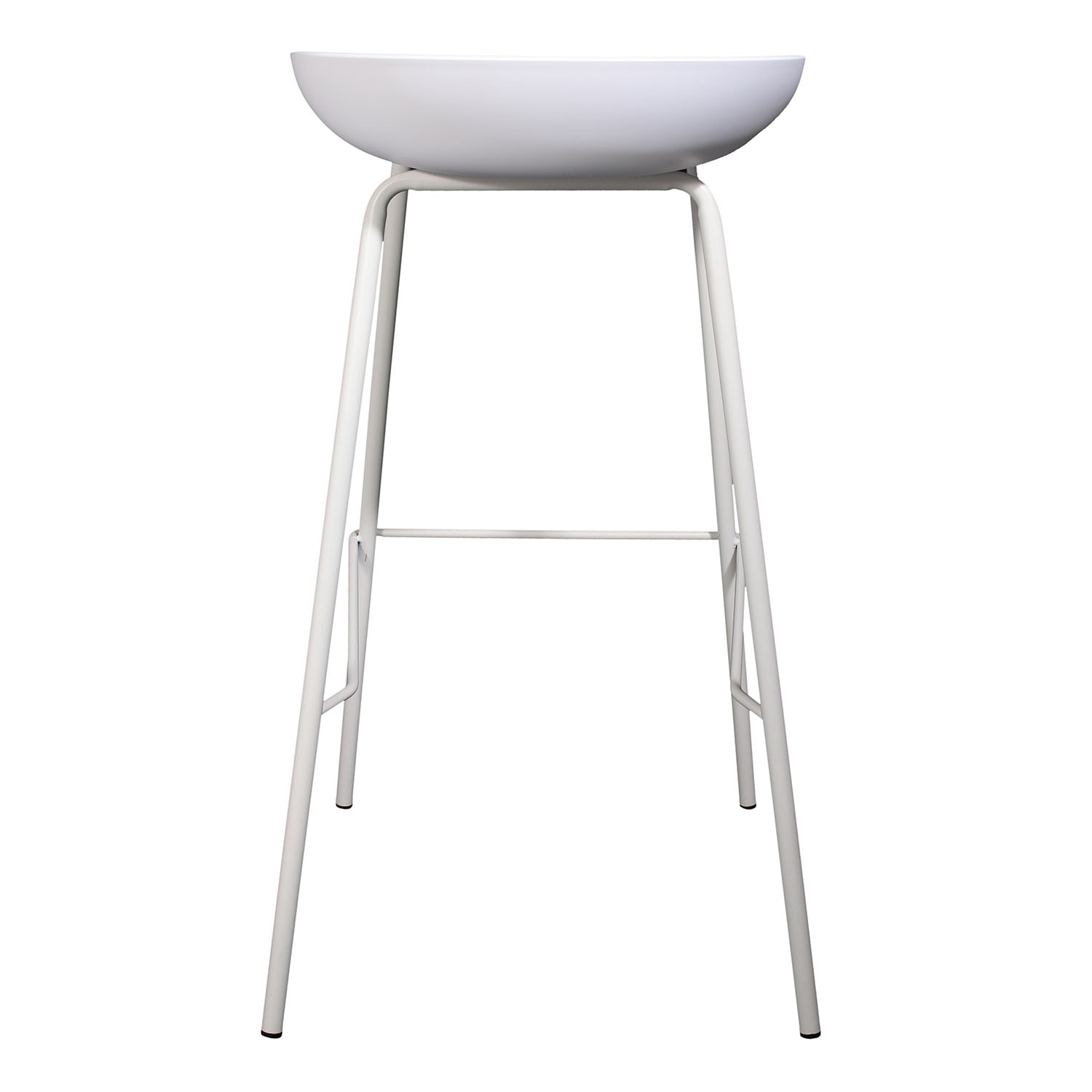 Tabouret De Bar Hella Blanc - Lot De 2