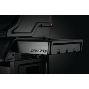 Barbecue gaz NAPOLEON Freestyle  F425PGT-FR noir 4 bruleurs sur chariot, 60x45 cm