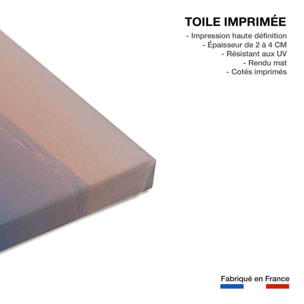 Tableau sud ouest au sommet de la rhune  Toile imprimée