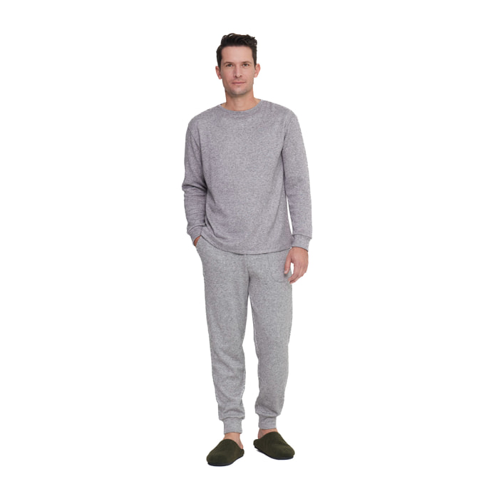 Completo loungewear uomo spider in maglina girocollo Noidinotte