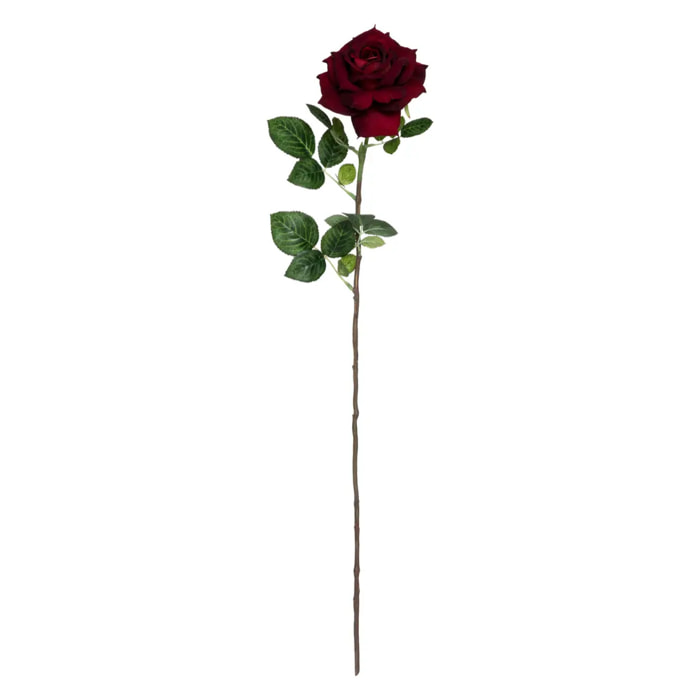 Tige de rose artificielle - H83 cm