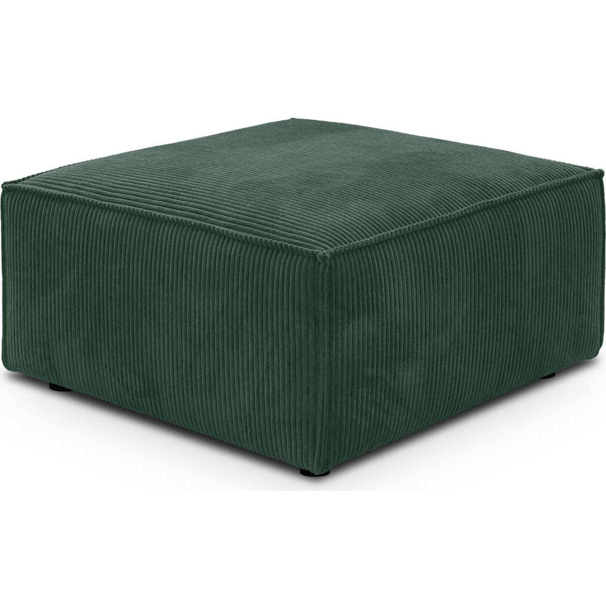 Pouf en velours côtelé - LIVIA