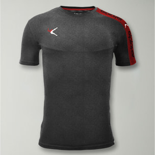 Maglia a mezze maniche aderente da allenamento Fitplayer