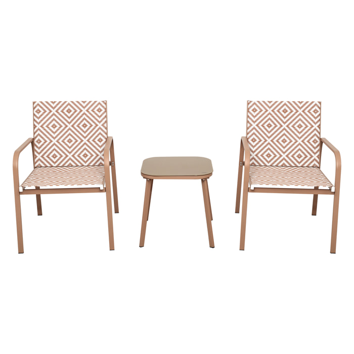 SALON DE JARDIN MEXICO BEIGE