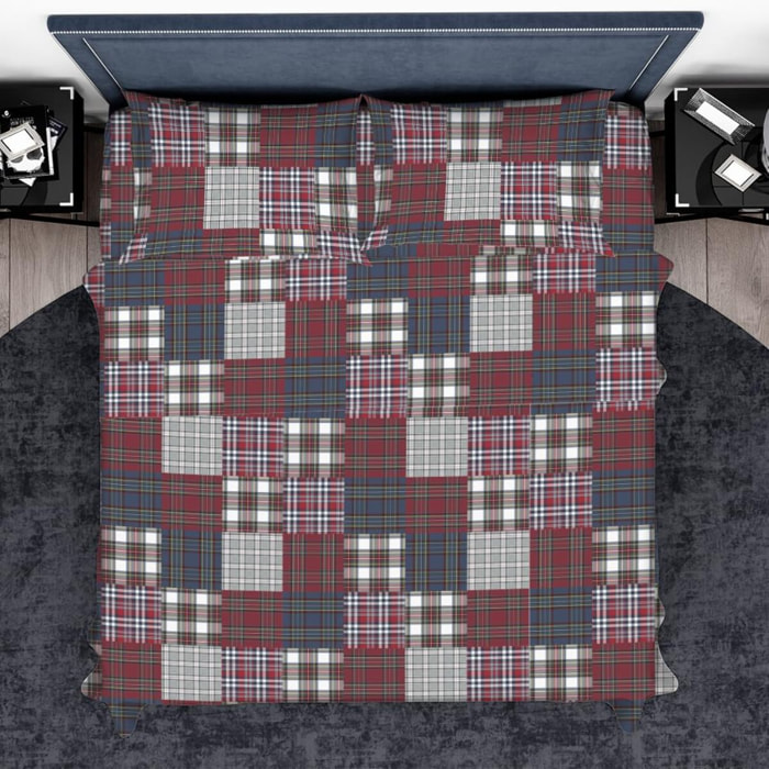 Intrecci – Completo lenzuola in cotone Singolo