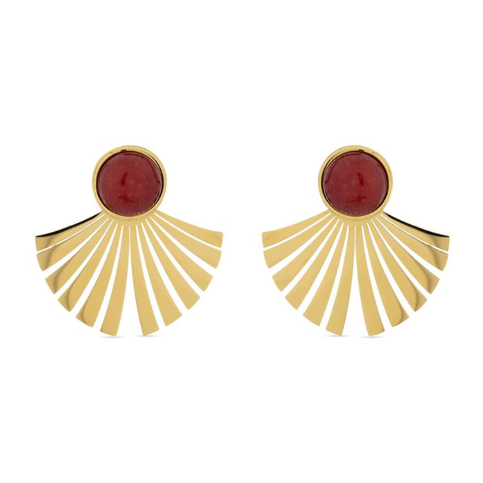 Pendientes Lux by Lux acabados oro 18k