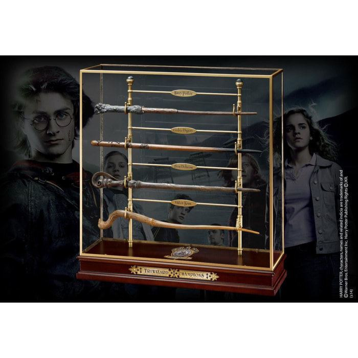 Harry Potter Espositore Bacchette Campioni Torneo Tremaghi 44 Cm Noble Collection